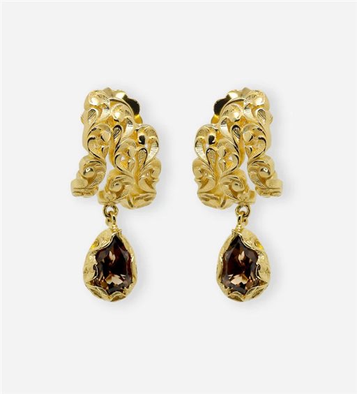 Orecchini Maria e Luisa Jewels Donna in Argento Quarzo  Ct OA0210/V1/P - OA0210/V1/P